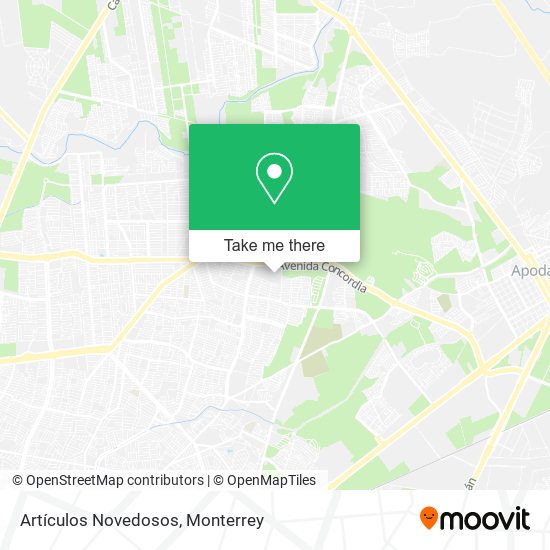Artículos Novedosos map