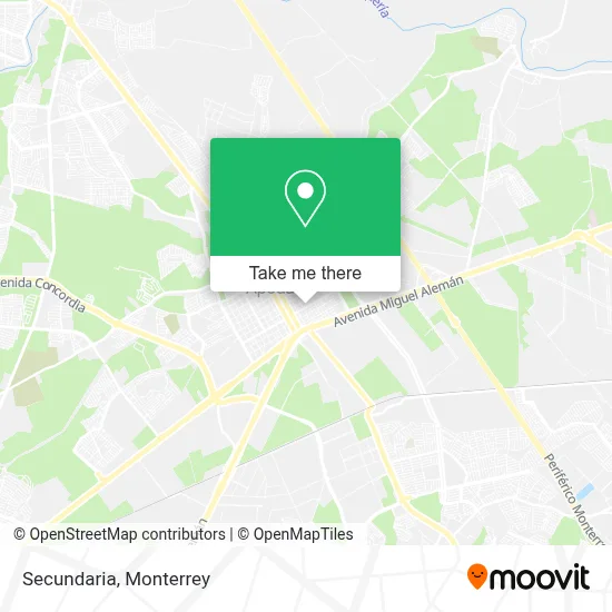 Secundaria map