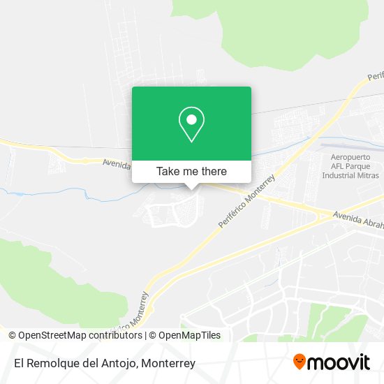 El Remolque del Antojo map