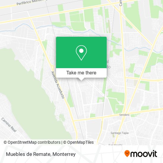 Mapa de Muebles de Remate