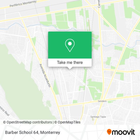 Mapa de Barber School 64