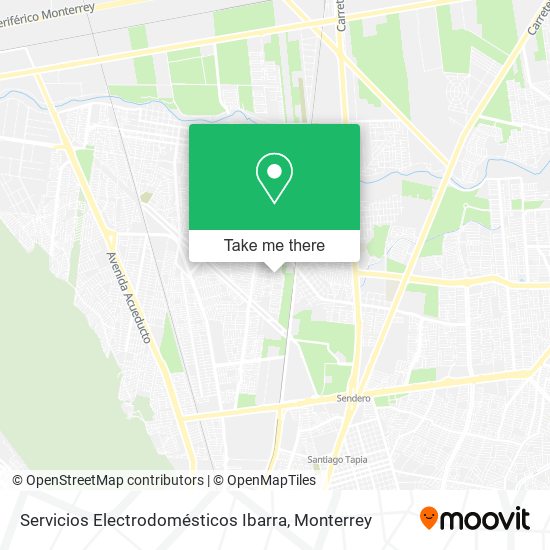 Mapa de Servicios Electrodomésticos Ibarra