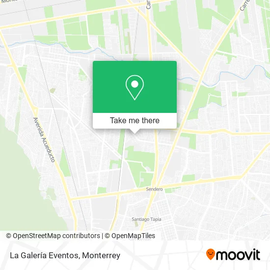 La Galería Eventos map