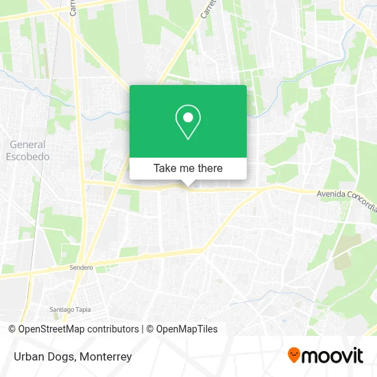 Urban Dogs map