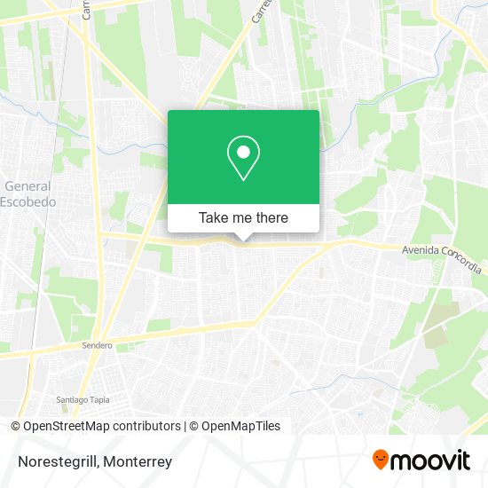 Mapa de Norestegrill