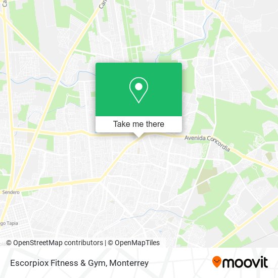 Escorpiox Fitness & Gym map