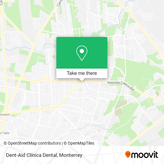 Mapa de Dent-Aid Clínica Dental