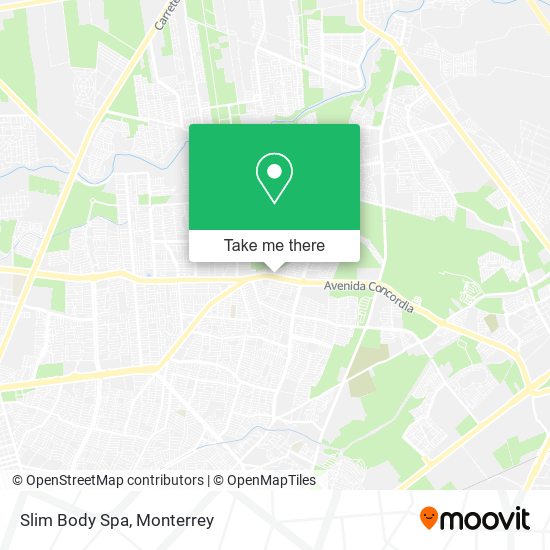 Slim Body Spa map