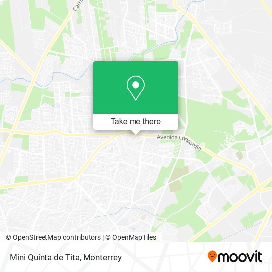 Mini Quinta de Tita map