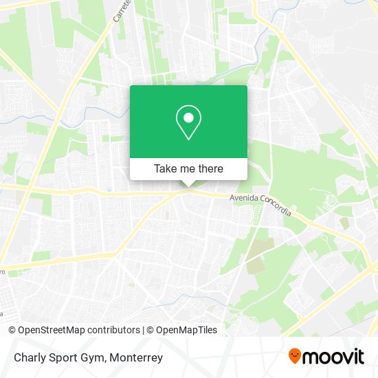 Charly Sport Gym map