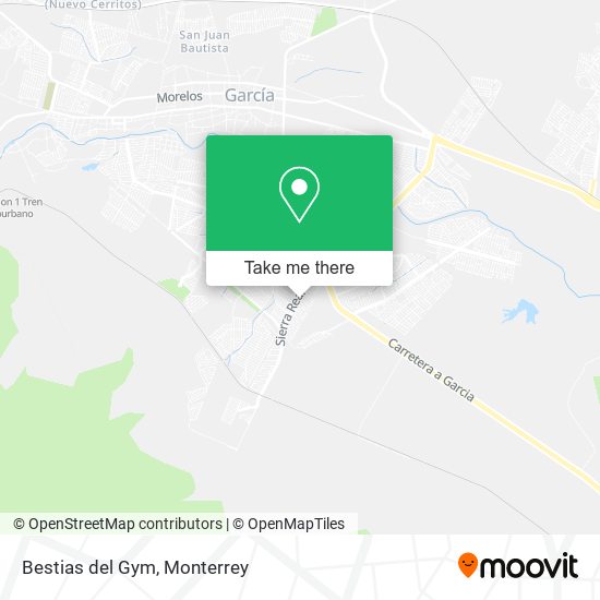 Mapa de Bestias del Gym