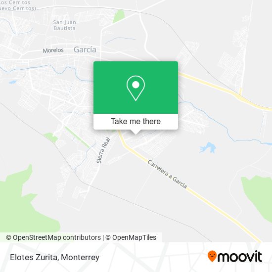 Mapa de Elotes Zurita