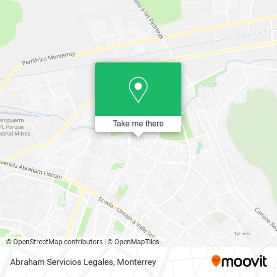 Abraham Servicios Legales map