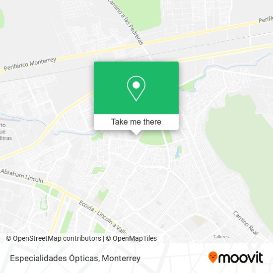 Especialidades Ópticas map