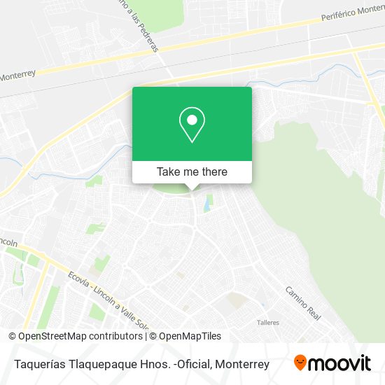 Taquerías Tlaquepaque Hnos. -Oficial map