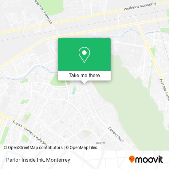 Mapa de Parlor Inside Ink