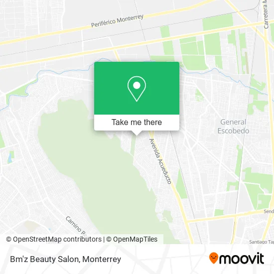 Mapa de Bm'z Beauty Salon