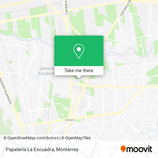 Papelería La Escuadra map