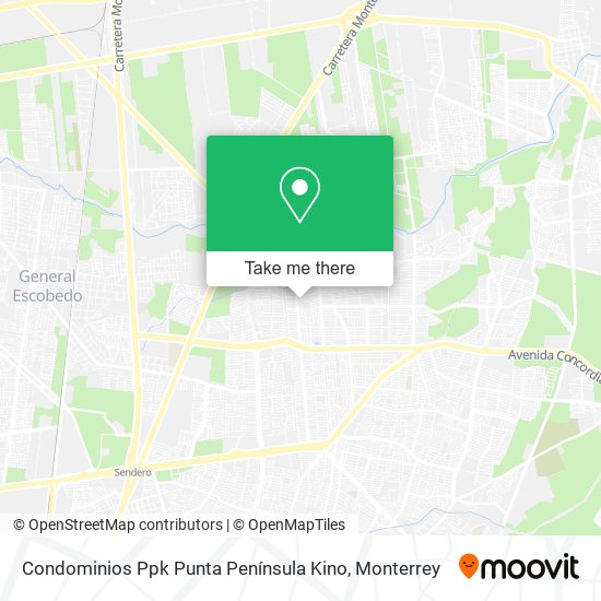 Mapa de Condominios Ppk Punta Península Kino