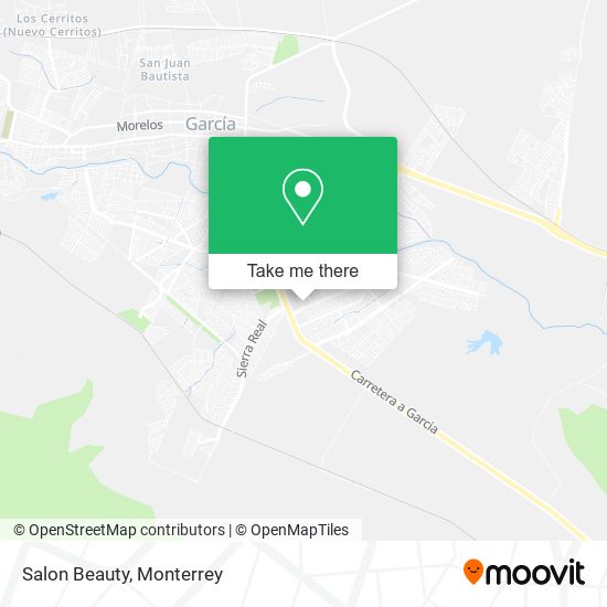 Mapa de Salon Beauty