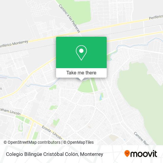 Colegio Bilingüe Cristóbal Colón map