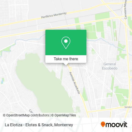 La Elotiza - Elotes & Snack map