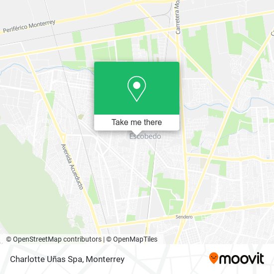 Charlotte Uñas Spa map