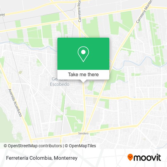 Ferretería Colombia map
