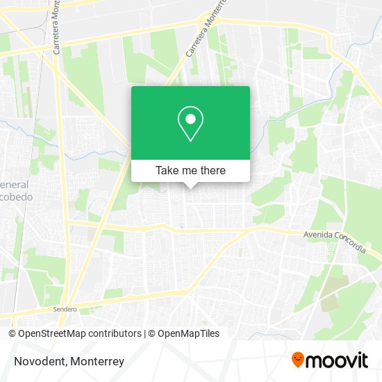Novodent map