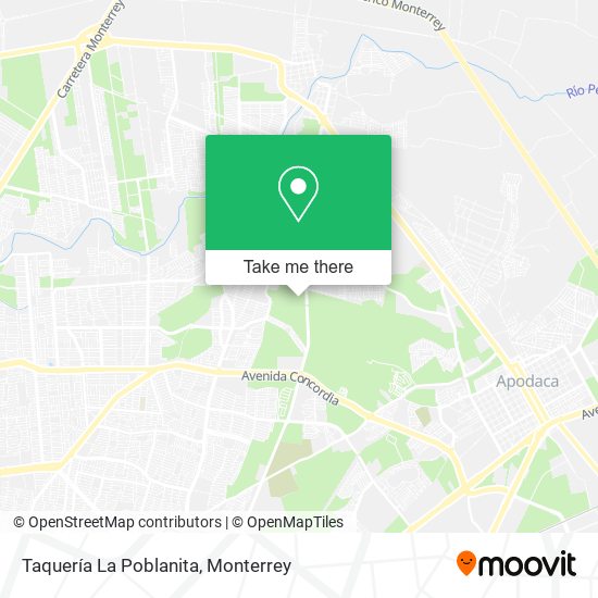 Taquería La Poblanita map