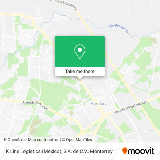 K Line Logistics (México), S.A. de C.V. map