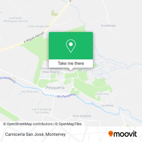 Carniceria San José map