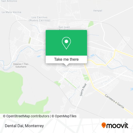Mapa de Dental Dai
