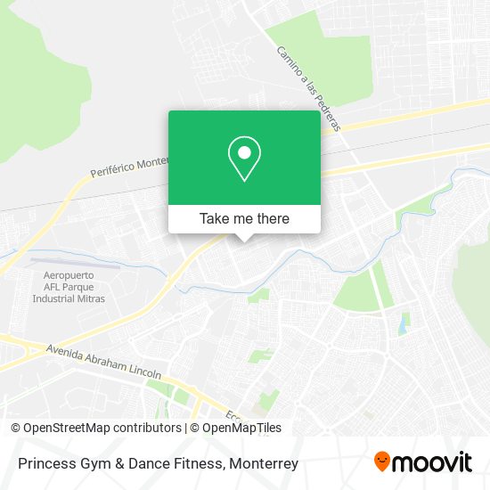 Princess Gym & Dance Fitness map