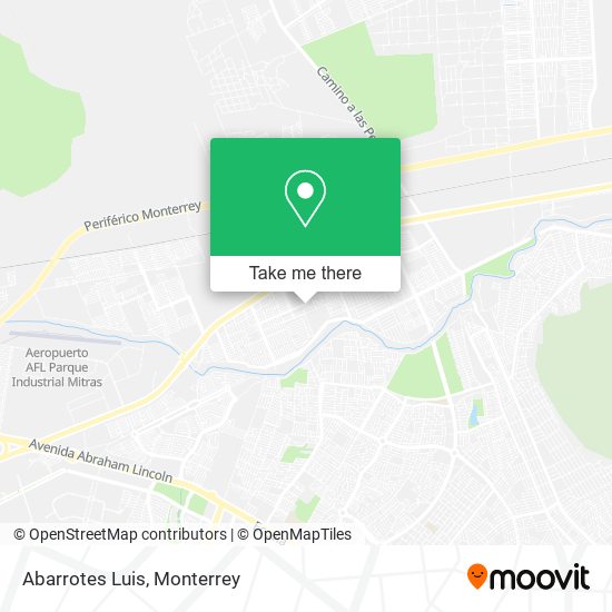 Abarrotes Luis map