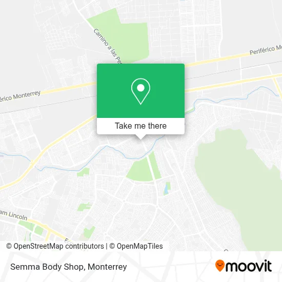 Semma Body Shop map