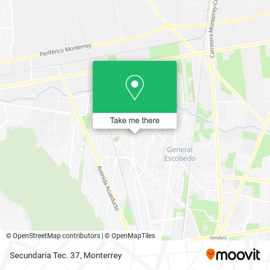 Mapa de Secundaria Tec. 37