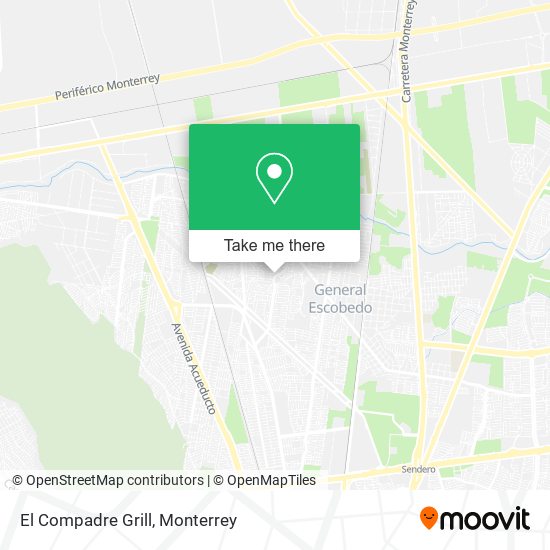 Mapa de El Compadre Grill