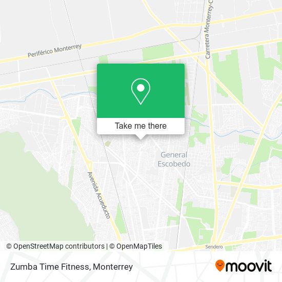 Zumba Time Fitness map