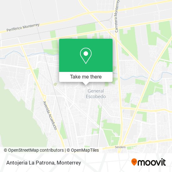 Antojeria La Patrona map