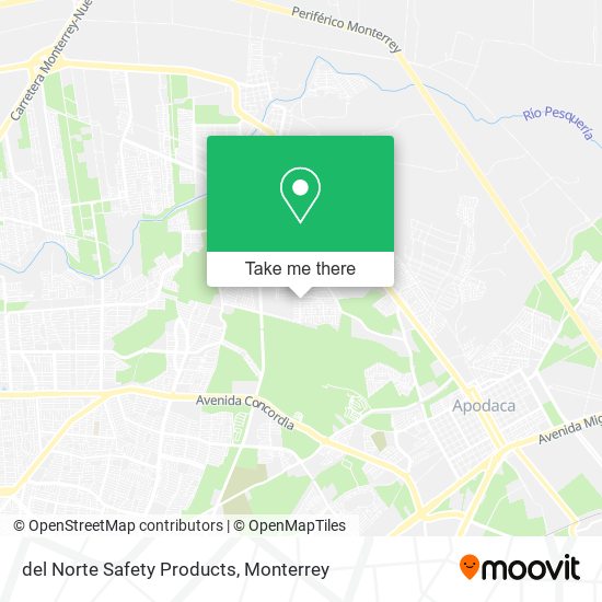 del Norte Safety Products map