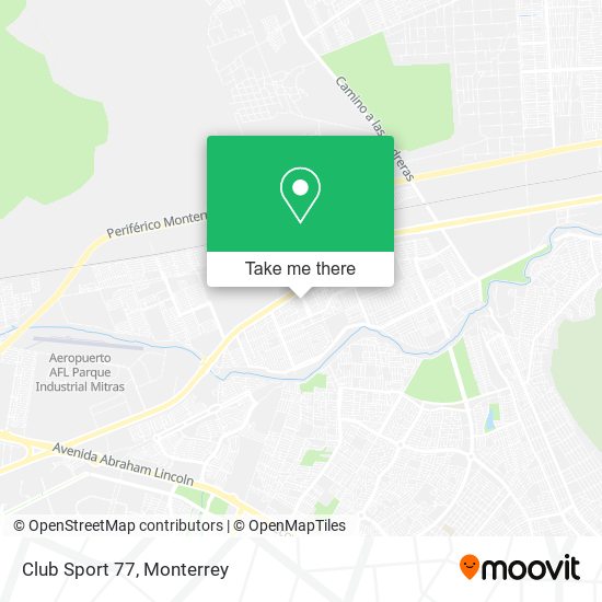 Mapa de Club Sport 77