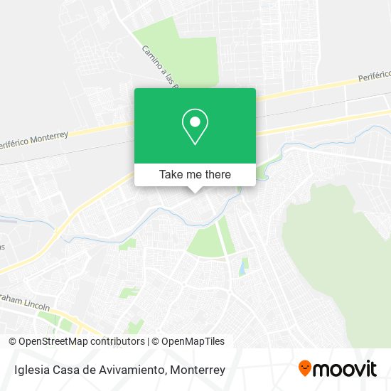 Mapa de Iglesia Casa de Avivamiento
