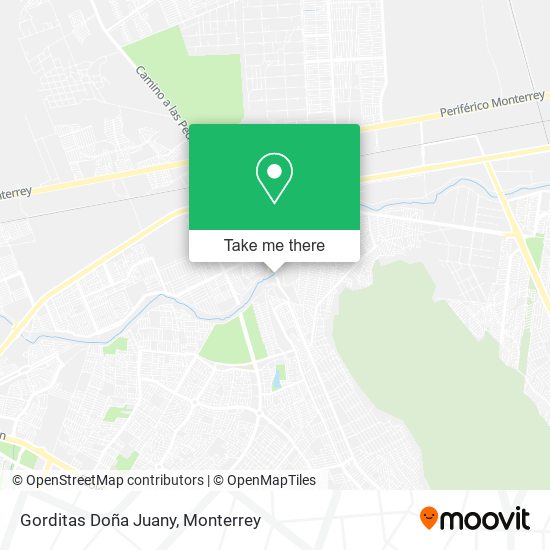 Mapa de Gorditas Doña Juany