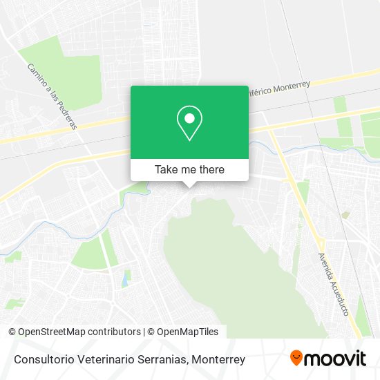 Consultorio Veterinario Serranias map
