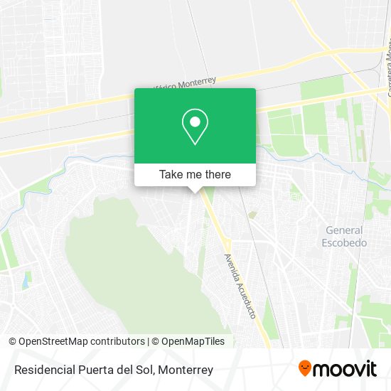 Mapa de Residencial Puerta del Sol