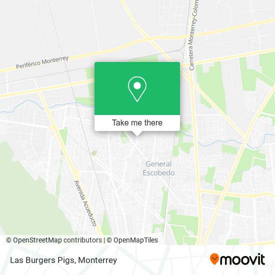 Las Burgers Pigs map