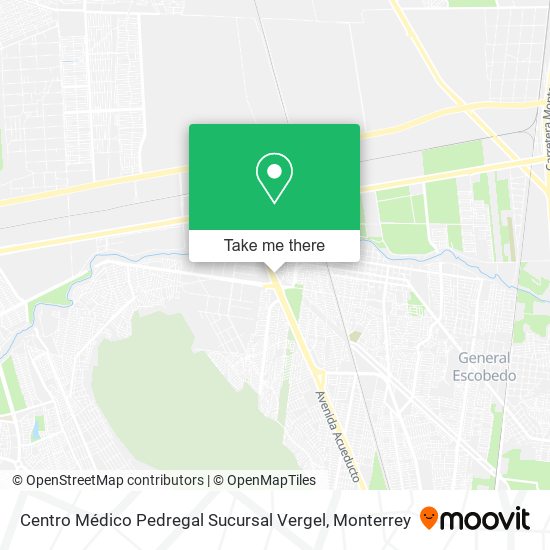 Centro Médico Pedregal Sucursal Vergel map