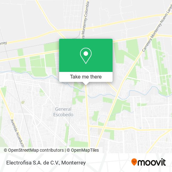 Electrofisa S.A. de C.V. map