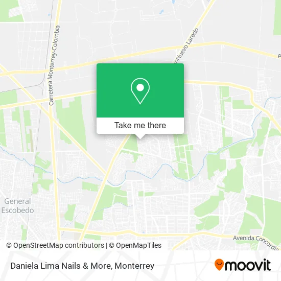 Daniela Lima Nails & More map